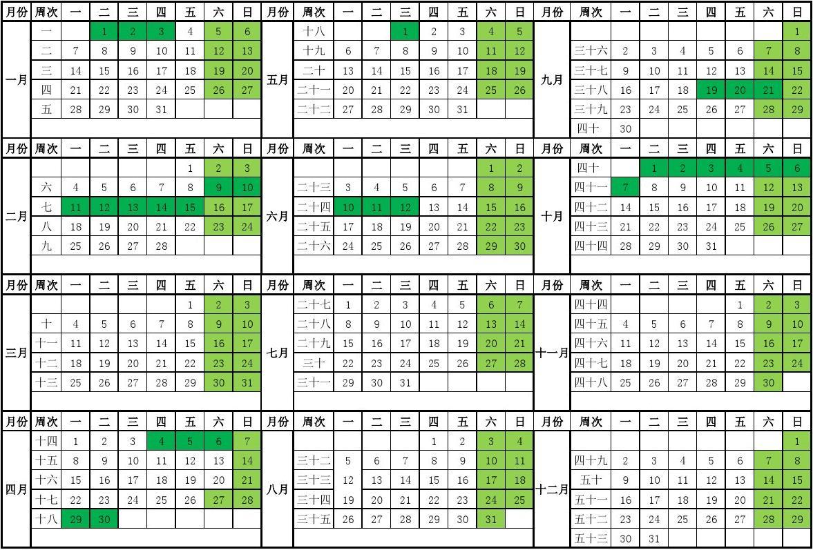 2022年日历周数对照表_日历2021年日历表周数_周数日历2023年