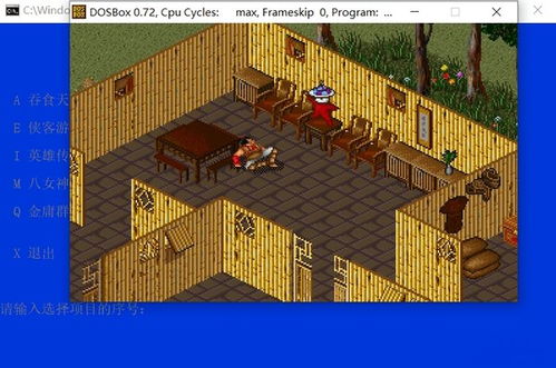 dosbox 游戏,畅游时光隧道